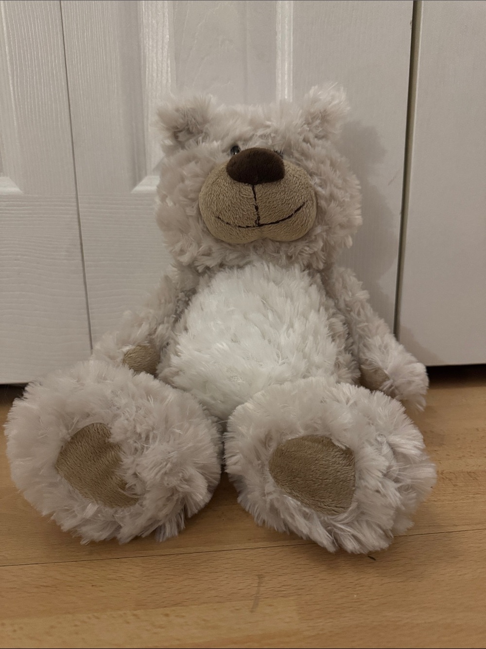 GANZ Plush Bear in Cream and Tan